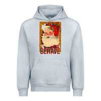 Heather Grey Santa Behave Urban Hoodie - Bettercallsaul