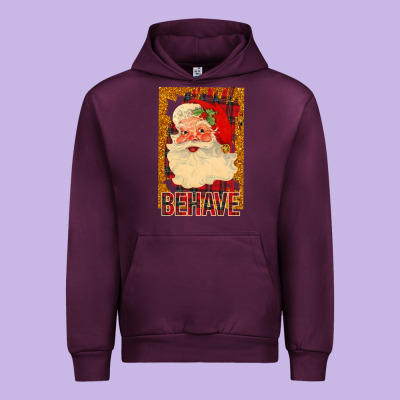 Santa Behave Urban Hoodie Designed By Bettercallsaul