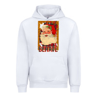 White Santa Behave Urban Hoodie - Bettercallsaul