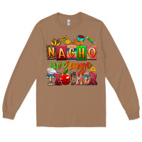 Toasted Coconut nacho average teacher Long Sleeve Tee - AdoDesignShop