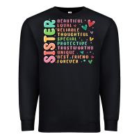 Black sister beautiful loyal reliable Premium Sweatshirt - MaliasSmallBusiness