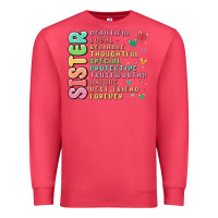 Cardinal sister beautiful loyal reliable Premium Sweatshirt - MaliasSmallBusiness