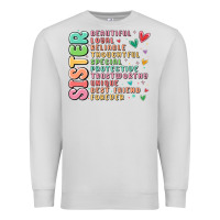 Dove Grey sister beautiful loyal reliable Premium Sweatshirt - MaliasSmallBusiness