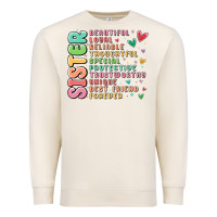 Sandshell sister beautiful loyal reliable Premium Sweatshirt - MaliasSmallBusiness