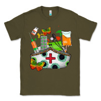 Army Green nurse   juneteenth Classic Tee - AdoDesignShop