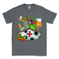 Charcoal Heather nurse   juneteenth Classic Tee - AdoDesignShop