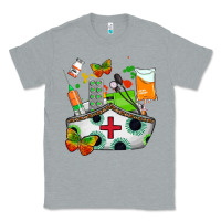 Heather Grey nurse   juneteenth Classic Tee - AdoDesignShop