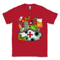 Red nurse   juneteenth Classic Tee - AdoDesignShop