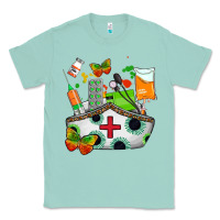 Seafoam nurse   juneteenth Classic Tee - AdoDesignShop