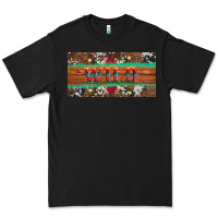 Black western wild and floral leopard  cowhide licanse plate Premium Tee - Artiststas