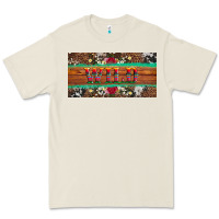 Western Wild And Floral Leopard  Cowhide Licanse Plate Premium Tee | Teevron