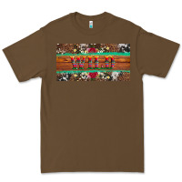 Cacao western wild and floral leopard  cowhide licanse plate Premium Tee - Artiststas