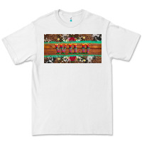 White western wild and floral leopard  cowhide licanse plate Premium Tee - Artiststas
