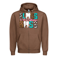 Chestnut floss boss Zipper Hoodie - AdoDesignShop