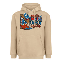 Mushroom make america cowboy again Heavyweight Hoodie - MaliasSmallBusiness