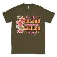 Army Green be the reason someone smiles today Classic Tee - JahusDesignShop