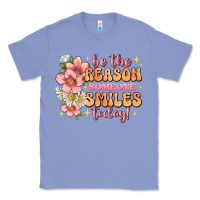 Colony Blue be the reason someone smiles today Classic Tee - JahusDesignShop
