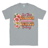 Heather Grey be the reason someone smiles today Classic Tee - JahusDesignShop