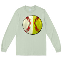 Matcha half baseball softball Long Sleeve Tee - JahusDesignShop