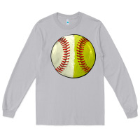Moon Dust half baseball softball Long Sleeve Tee - JahusDesignShop