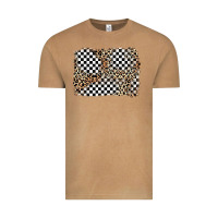 Vintage Camel race leopard background Vintage Tee - Zillion Design Studio