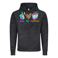 Vintage Black peace love loaded tea Vintage Hoodie - JahusDesignShop