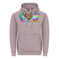 Vintage Zinc peace love loaded tea Vintage Hoodie - JahusDesignShop
