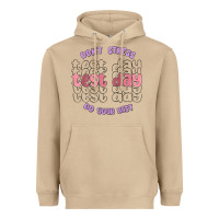 Mushroom dont stress test day do your best Heavyweight Hoodie - MaliasSmallBusiness