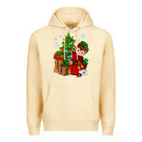 Pina Colada Santa's Elf Christmas Premium Hoodie - BundleAndBundleShop