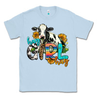 Dusty Blue hay girl hay Classic Tee - AdoDesignShop