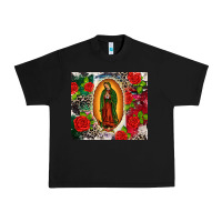 Black Lady of Guadalupe Urban Heavy Tee - CTS Tumbler Store