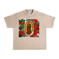 French Oak Lady of Guadalupe Urban Heavy Tee - CTS Tumbler Store