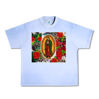 Grape Ice Lady of Guadalupe Urban Heavy Tee - CTS Tumbler Store