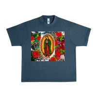 Lady Of Guadalupe Urban Heavy Tee | Teevron