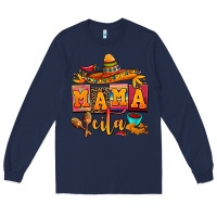Navy mama cita cinco de mayo Long Sleeve Tee - AdoDesignShop