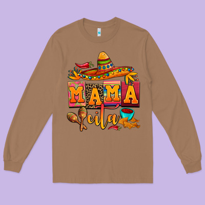 Mama Cita Cinco De Mayo Long Sleeve Tee Designed By Adodesignshop