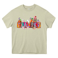 Mossy teacher easrter day Heavy Core Tee - RacoonDesign