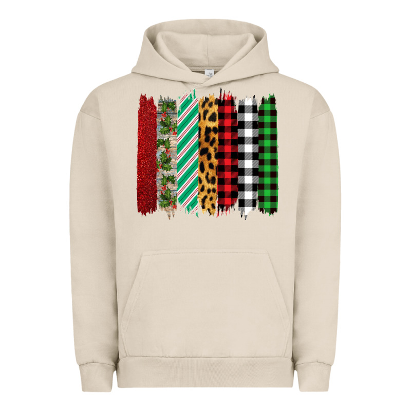Christmas Brushstrokes Urban Hoodie by Bettercallsaul | Teevron