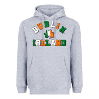Heather Grey dublİn ireland Heavyweight Hoodie - MaliasSmallBusiness