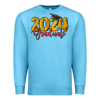 Ocean Blue 2024 graduate Premium Sweatshirt - MaliasSmallBusiness