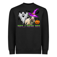 Black moo i mean boo Heavyweight Sweatshirt - Zillion Design Studio