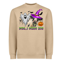 Mushroom moo i mean boo Heavyweight Sweatshirt - Zillion Design Studio