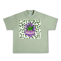 Oil Green keep one rolled weed Urban Heavy Tee - CTS Tumbler Store