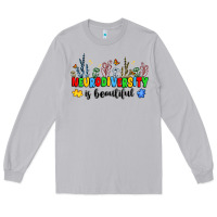 Moon Dust neurodiversity is beautiful Long Sleeve Tee - JahusDesignShop