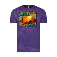 Cloud Purple desert vibes background Vintage Tee - RanaPortraitStore