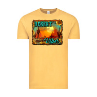 Vintage Mustard desert vibes background Vintage Tee - RanaPortraitStore