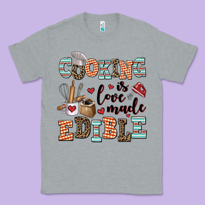 Cooking Is Love Made Edible Classic Tee Designed By Adodesignshop