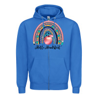 True Royal hello headstent Zipper Hoodie - JahusDesignShop
