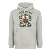 Moon Dust iced coffee social club Heavyweight Hoodie - MaliasSmallBusiness