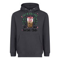 Smoke iced coffee social club Heavyweight Hoodie - MaliasSmallBusiness